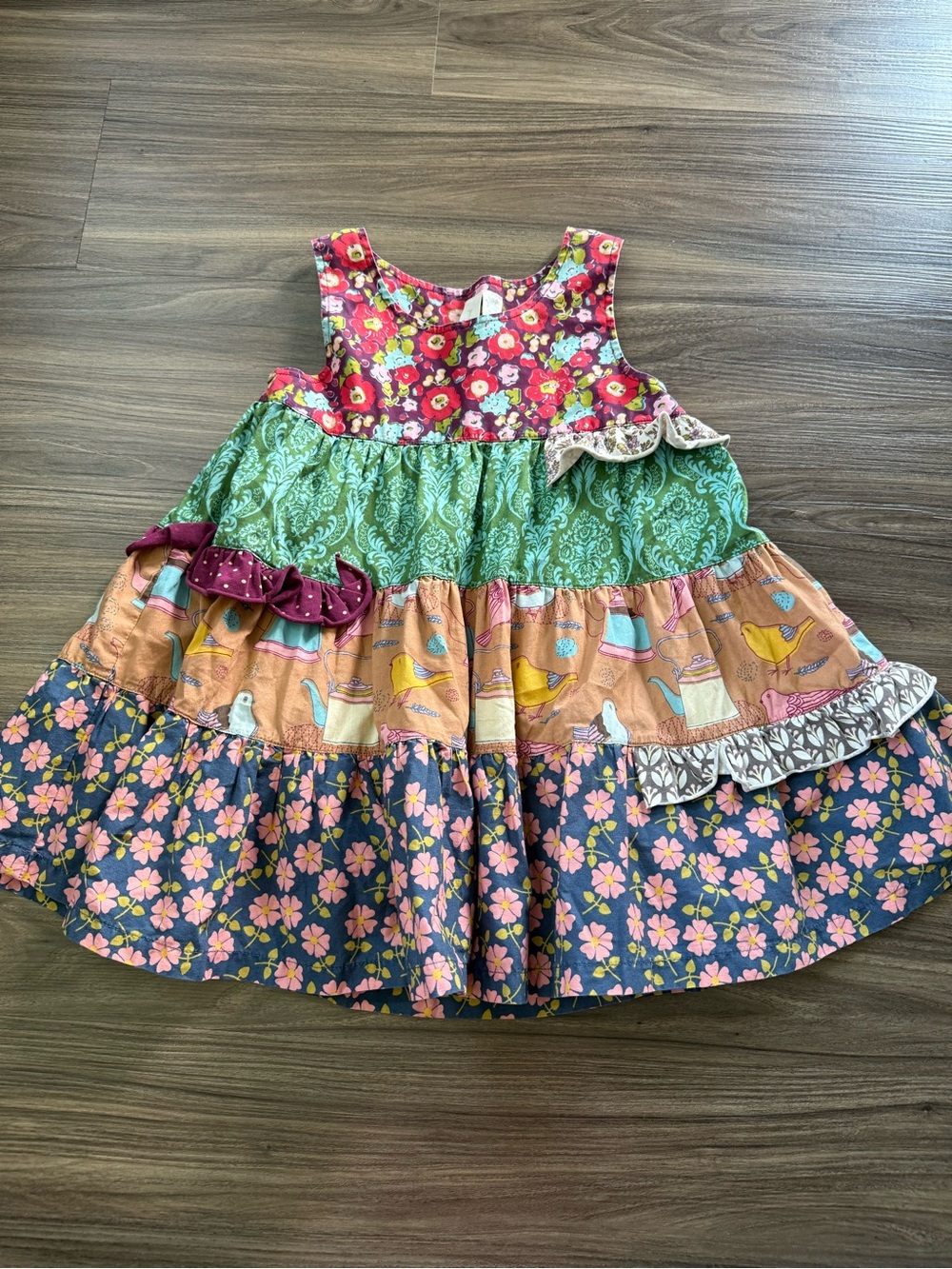 Matilda Jane Cactus Flower Shasta Dress - Paint by Numbers collection Size 4
